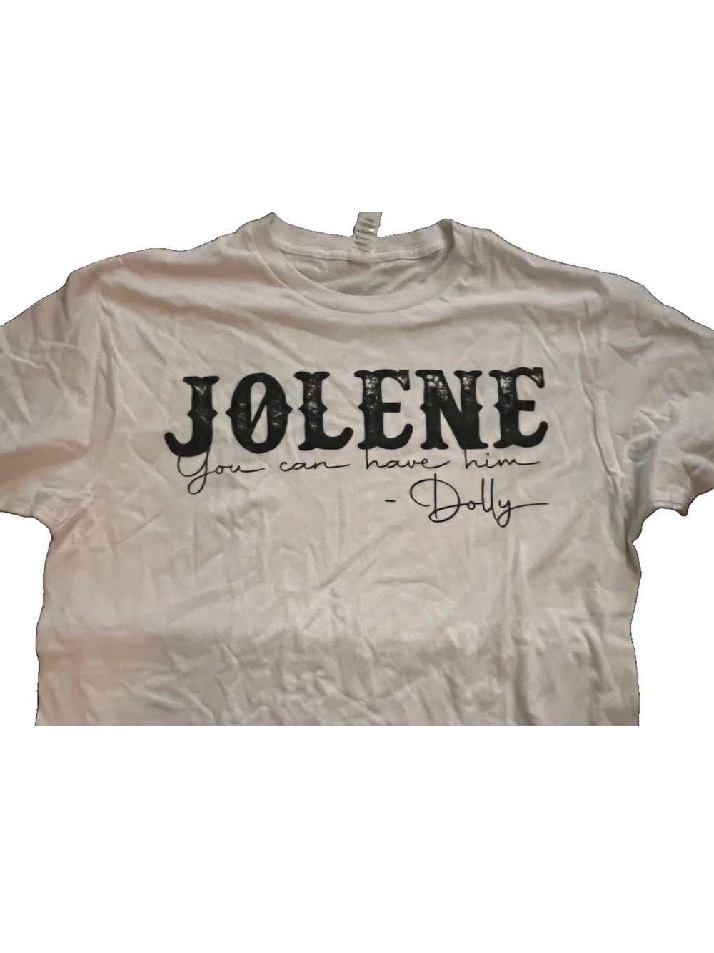NWOT Women’s Size Medium Cotton Tshirt Dolly Parton Graphic Tee